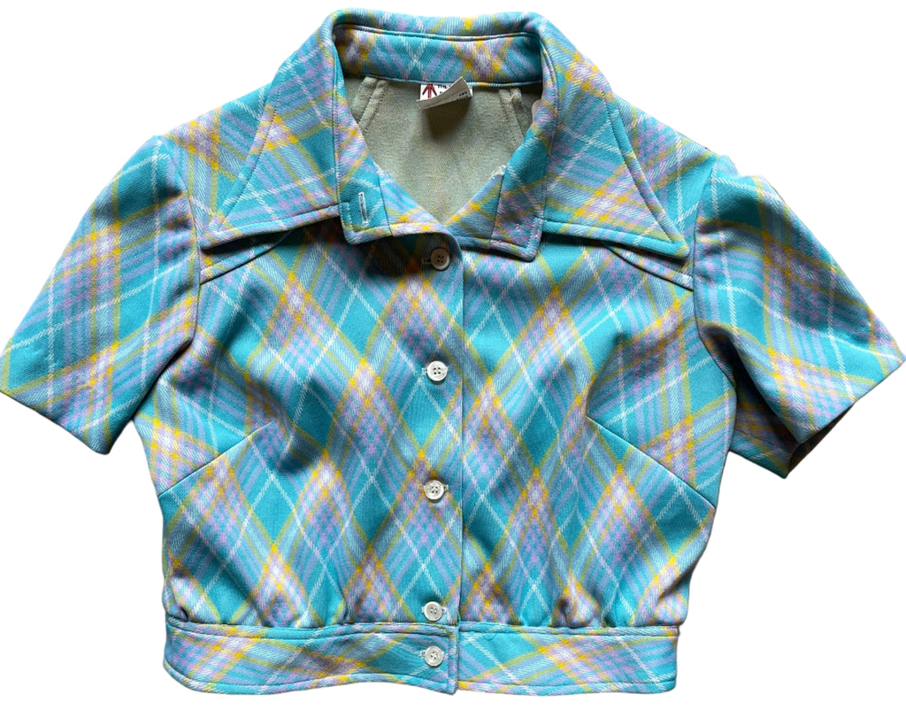 Vintage 1950s The Third Dimension blouse by Milton Wallace