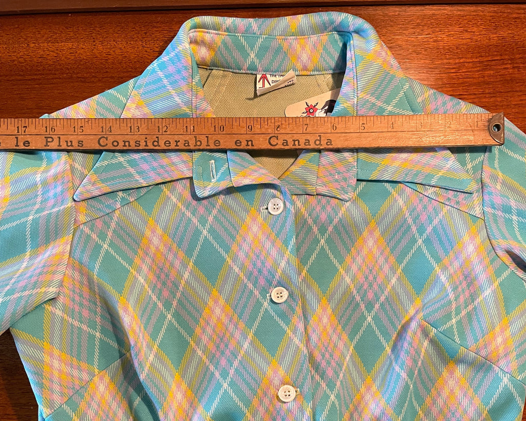 Vintage 1950s The Third Dimension blouse by Milton Wallace