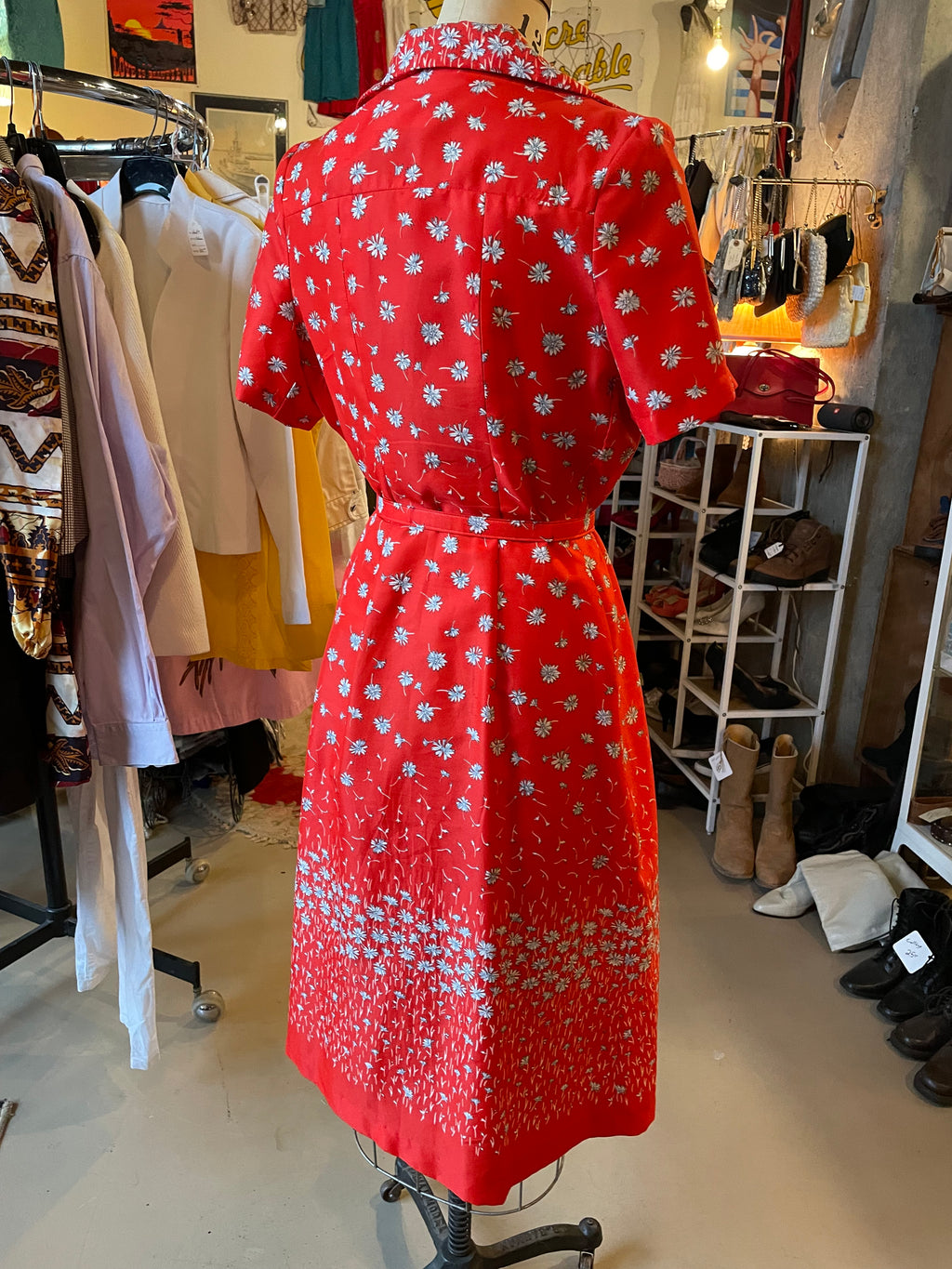Robe vintage 1970s Pauli dress