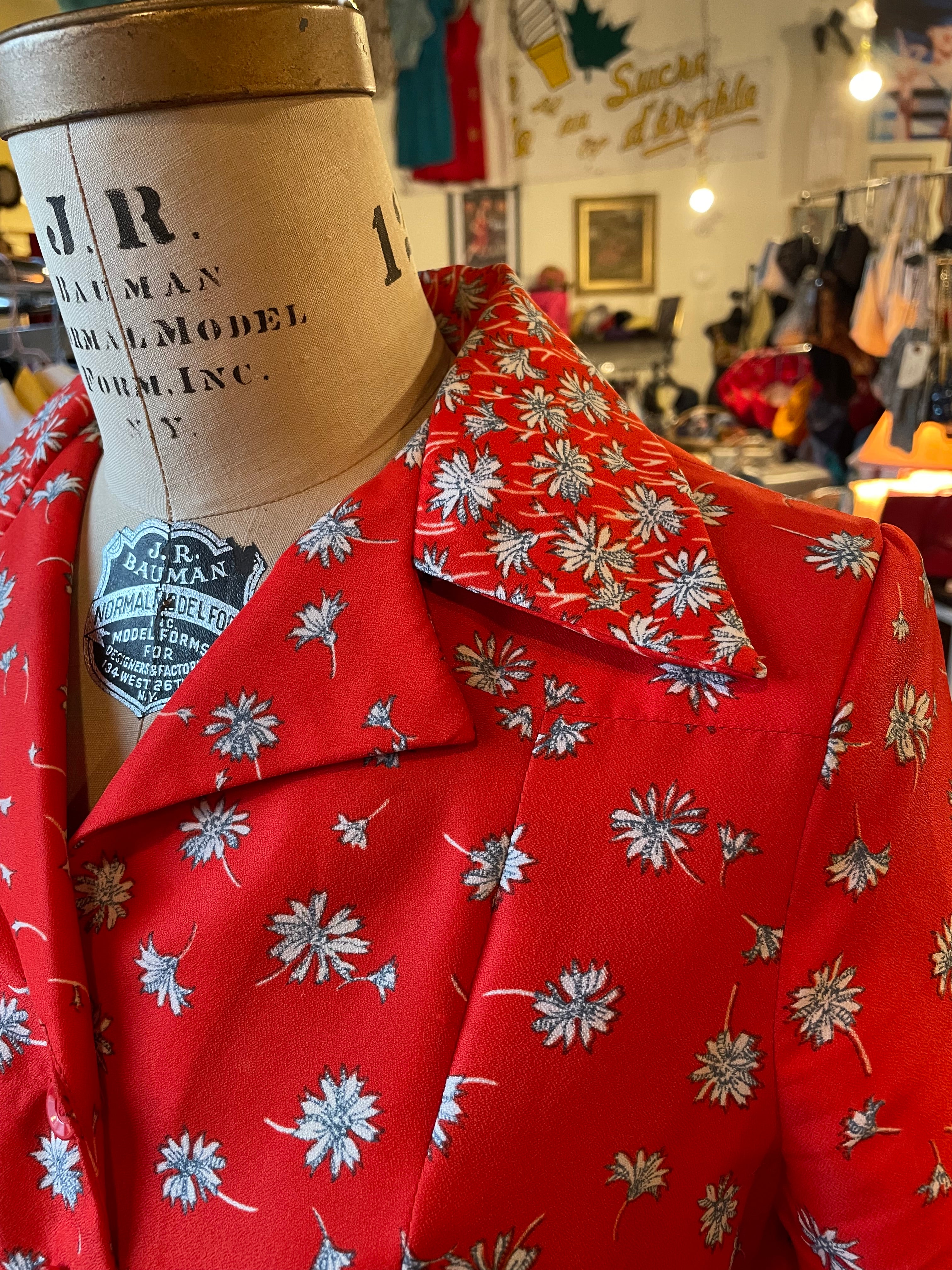 Robe vintage 1970s Pauli dress
