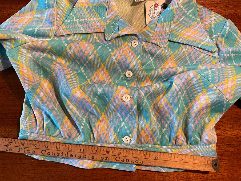 Vintage 1950s The Third Dimension blouse by Milton Wallace