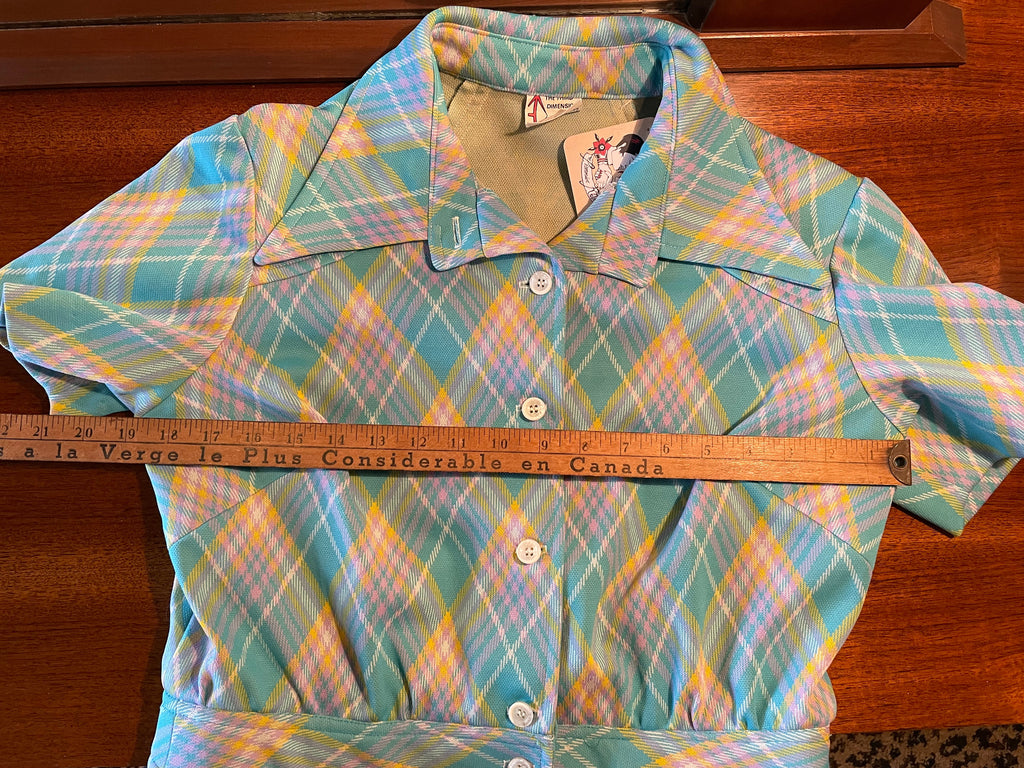 Vintage 1950s The Third Dimension blouse by Milton Wallace