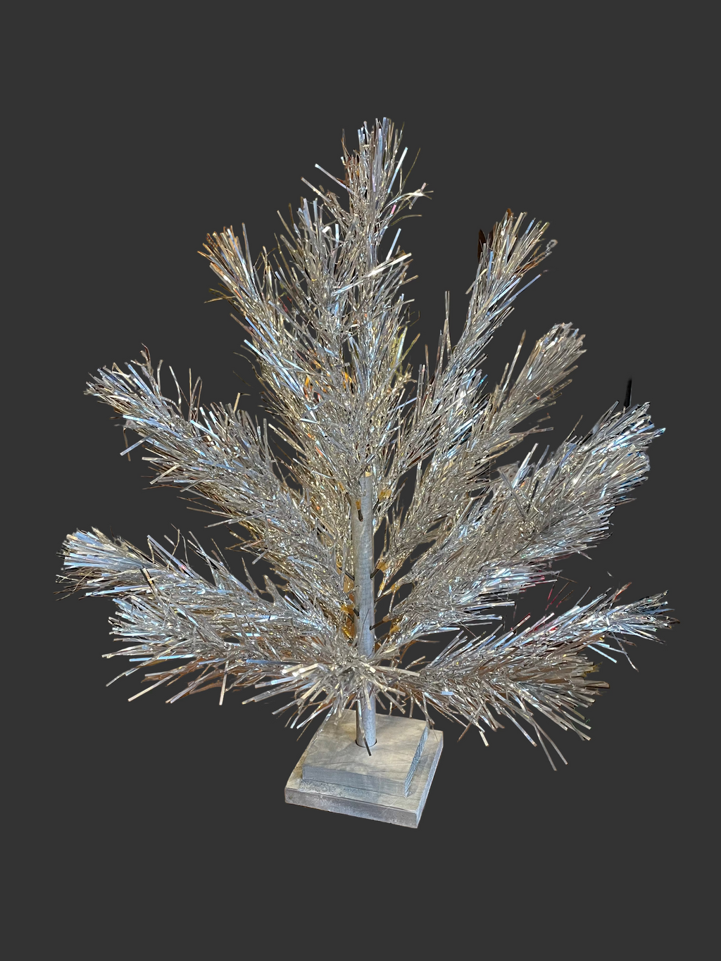 Sapin 24'' aluminium vintage Christmas tree