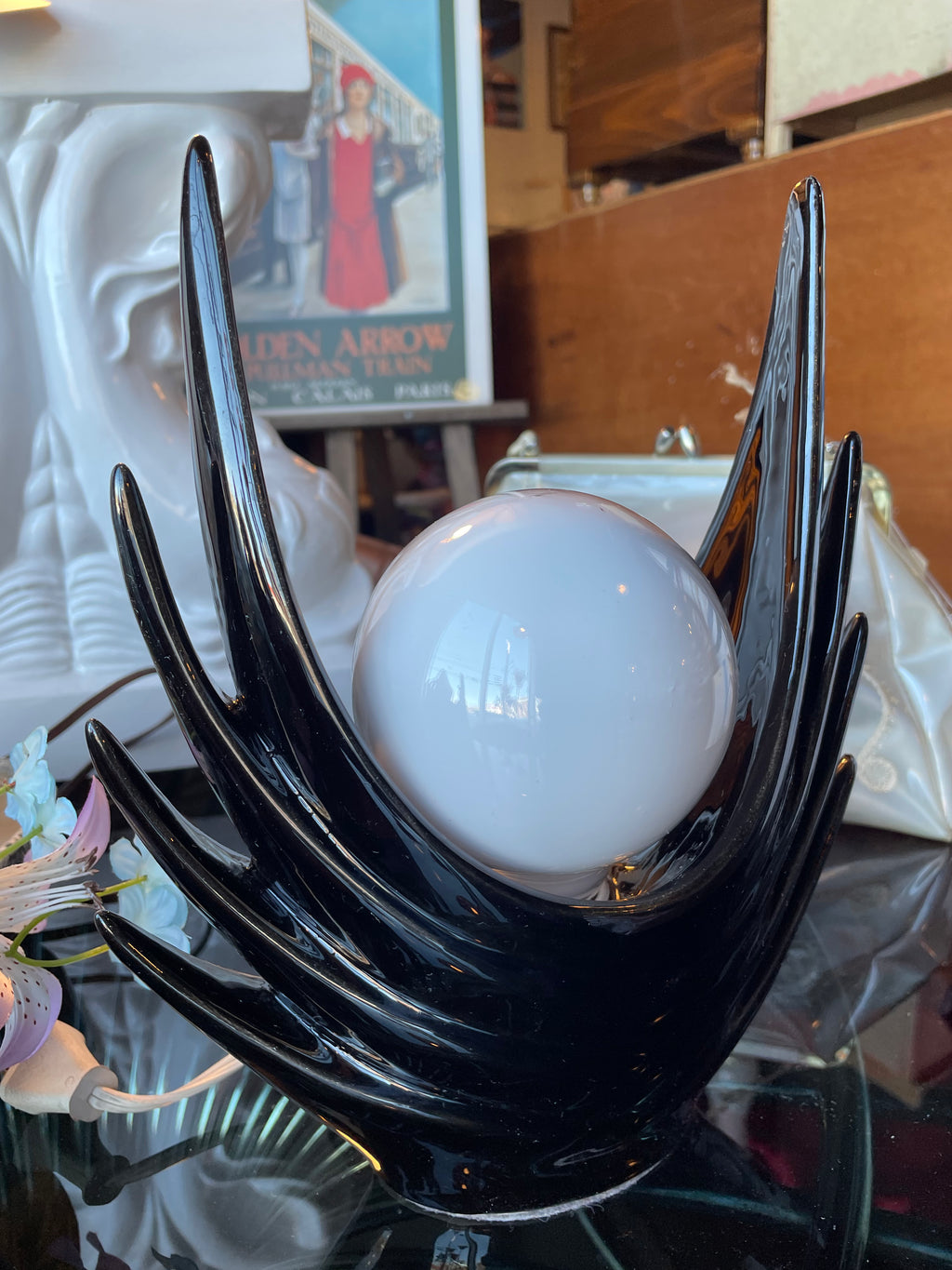 Vintage 1980s Memphis style lamp