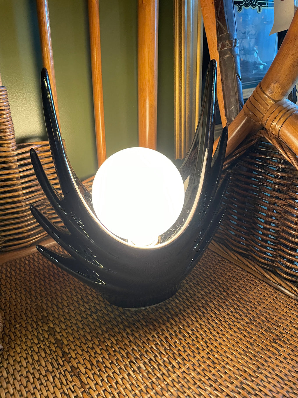 Vintage 1980s Memphis style lamp