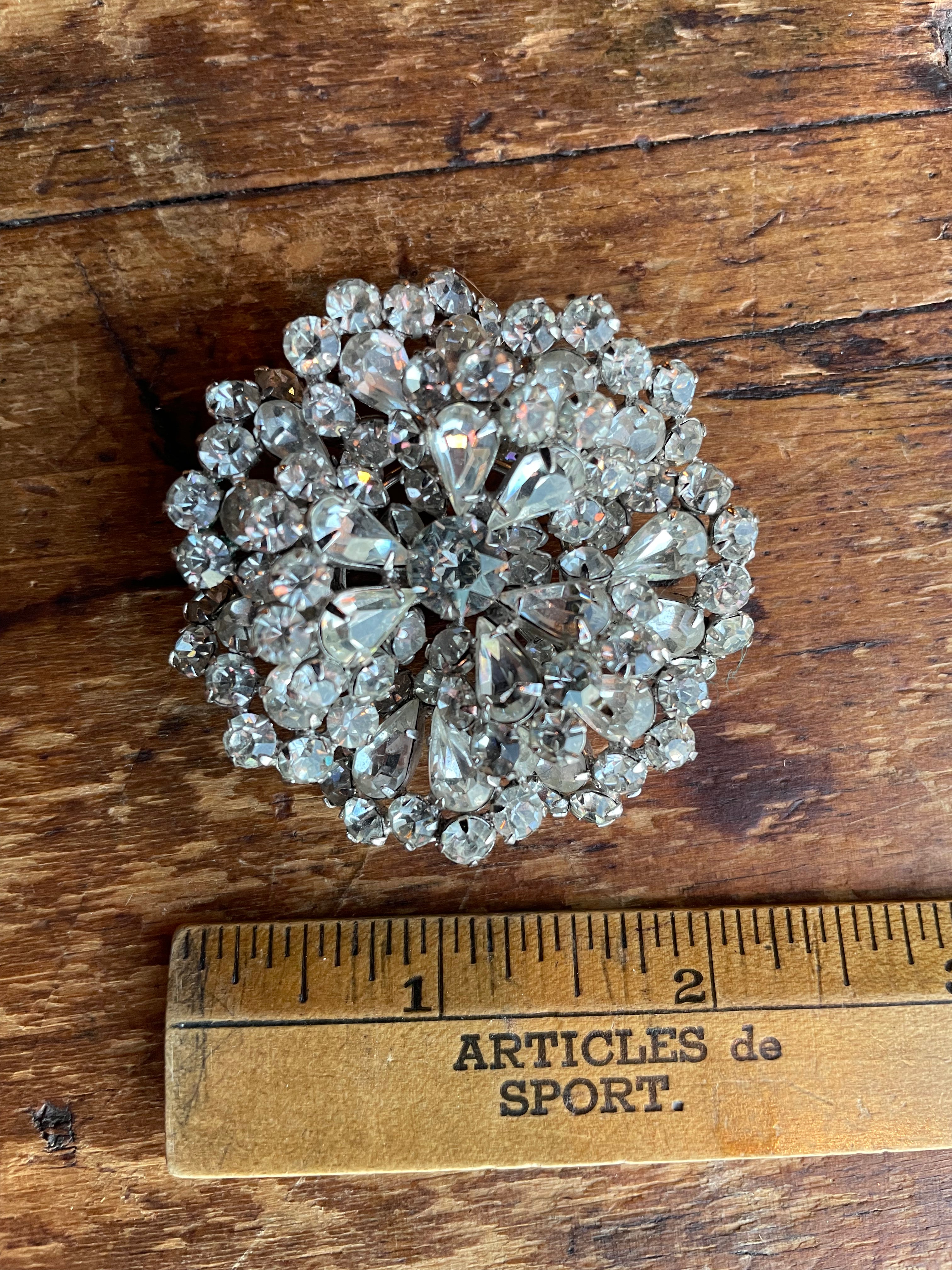 Midcentury Sherman brooch