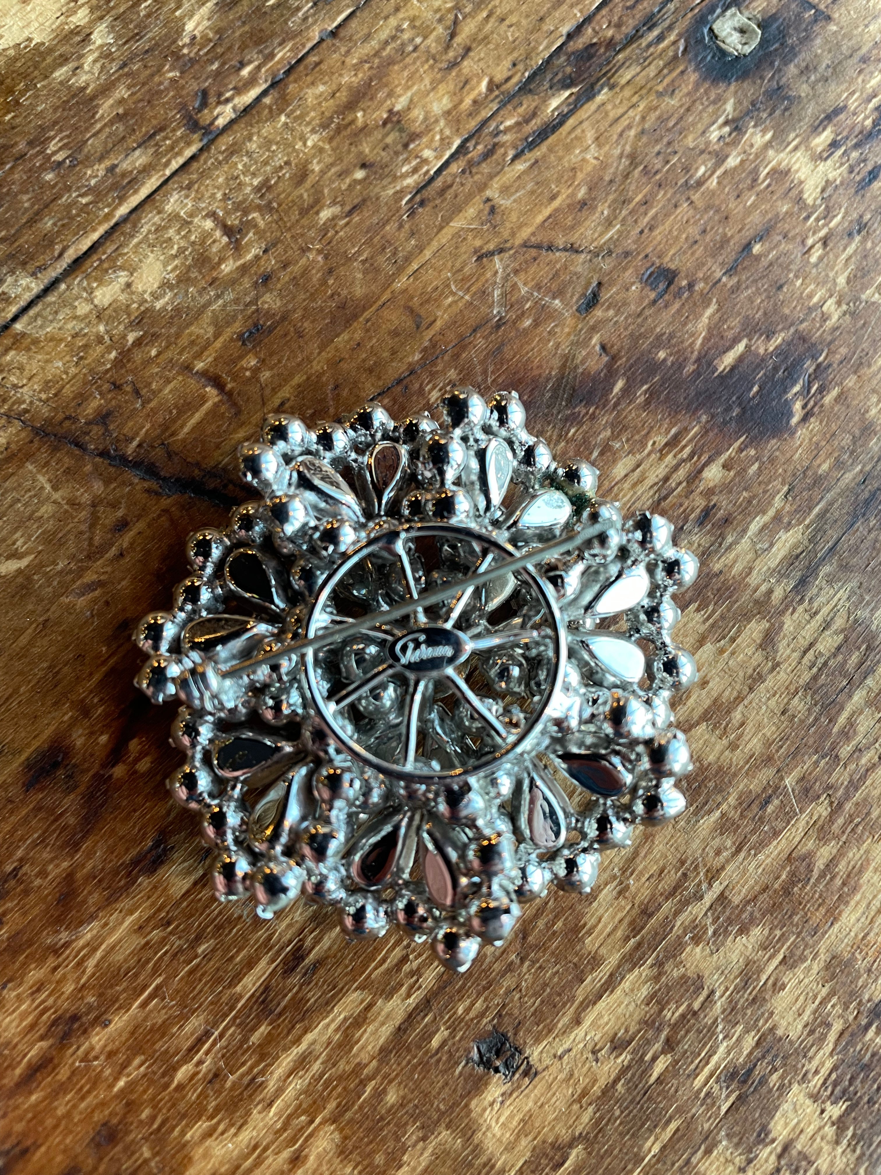 Midcentury Sherman brooch