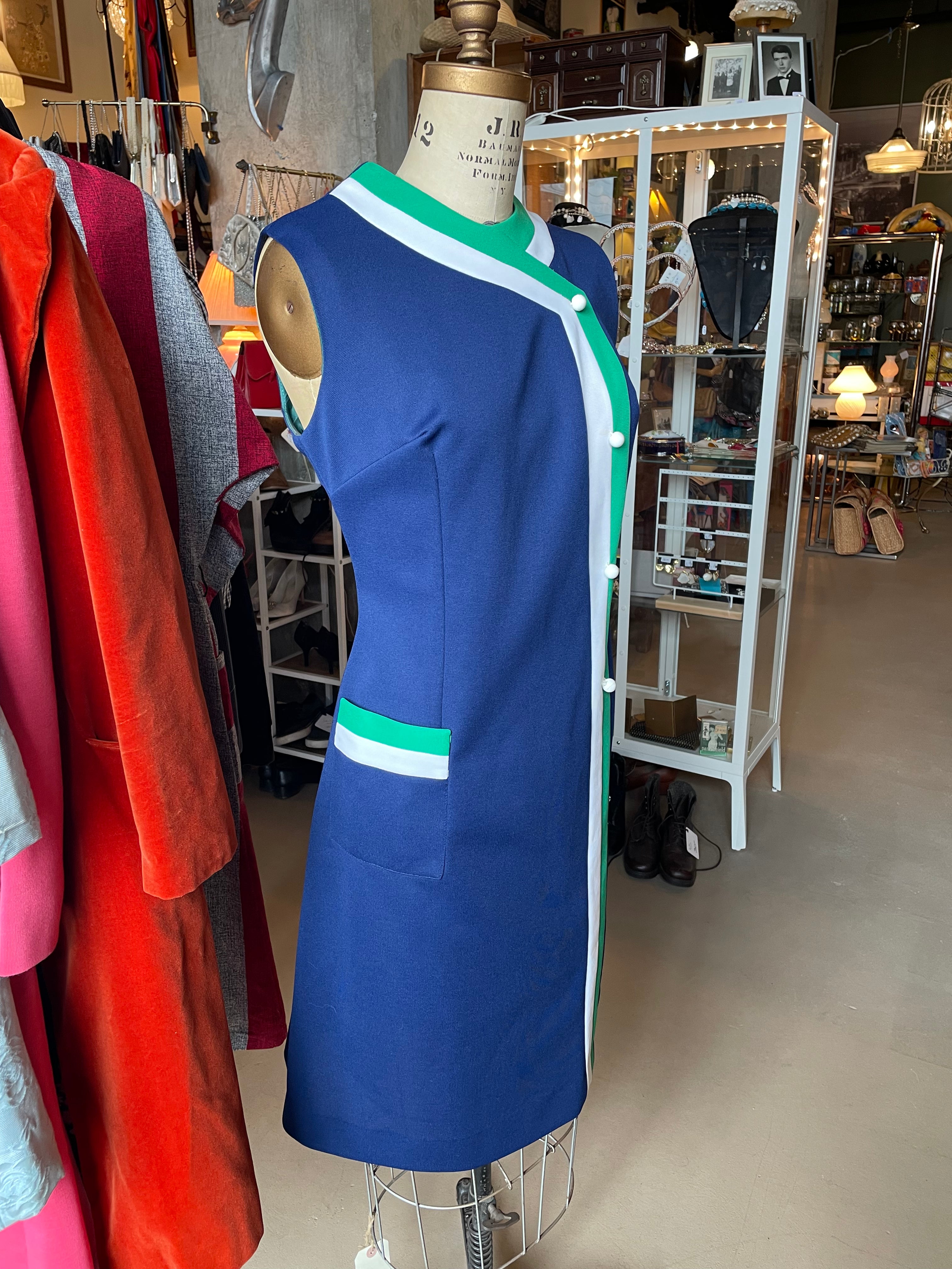 Robe vintage 1960s Nancy G dress