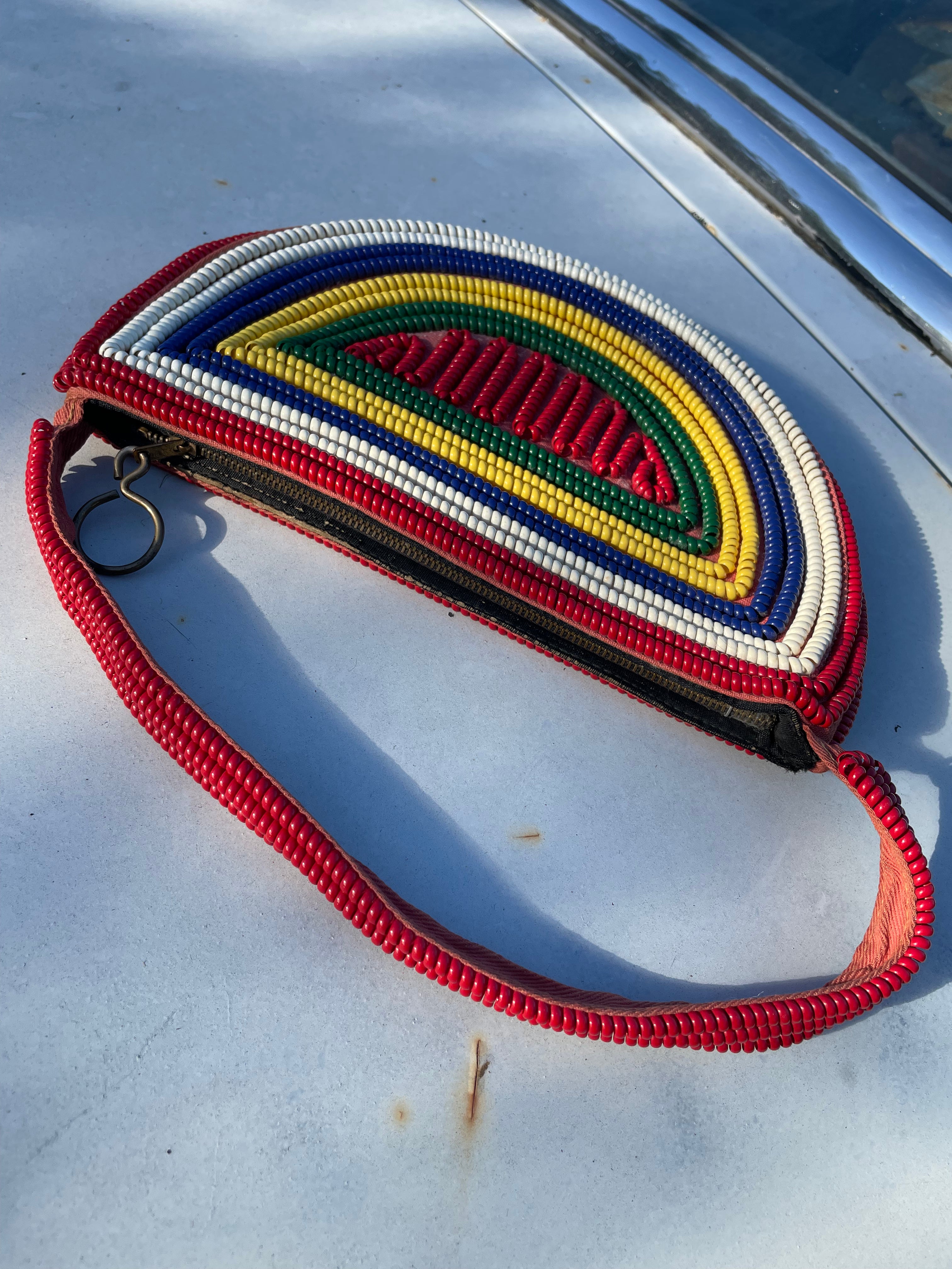 1940s telephone cord purse